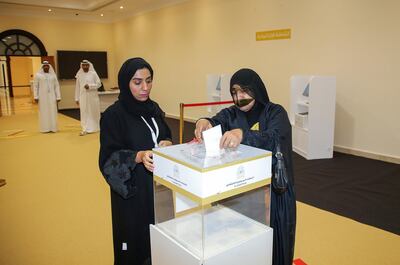 Voters elected 25 members to Sharjah's Consultative Council. Wam