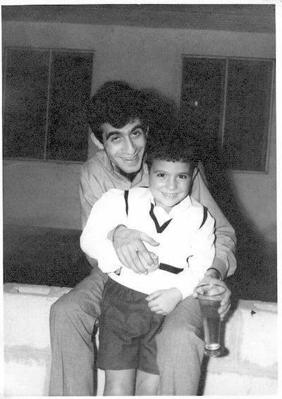 Ebrahim Dawood Nonoo as a child in 1965, with cousin Stanley Cohen. Photo: Association of Gulf Jewish Communities