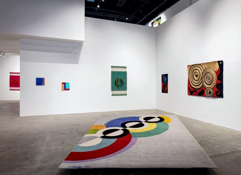 The Tales of Thread exhibition is on at the Custot Gallery in Dubai until March 5