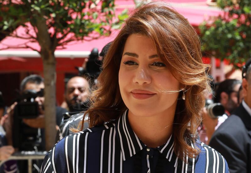 Newly elected Lebanese MP Paula Yacoubian, arrives at Lebanon's parliament in the capital Beirut ahead of a session to elect a new speaker, on May 23, 2018. - Lebanon's parliament on Wednesday selected Nabih Berri for a sixth consecutive term as its speaker in their inaugural session, making him one of the longest-serving speakers in the world. (Photo by ANWAR AMRO / AFP)