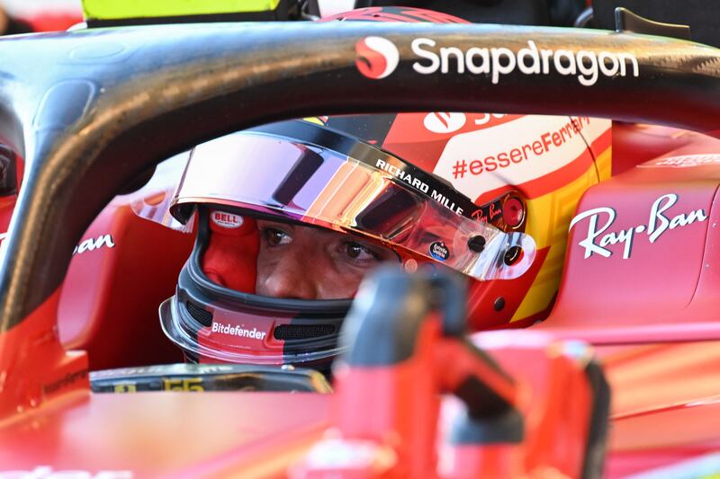 5. Carlos Sainz (Ferrari) $12,000,000. AFP