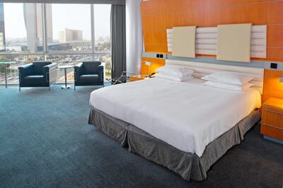 Double room at the Hilton Dubai Creek