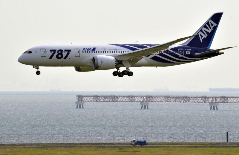 Japan’s All Nippon Airways was ninth-safest among top airlines in the world. Yoshikazu Tsuno / AFP