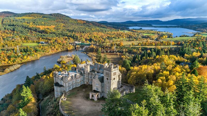 Carbisdale Castle is a historic Scottish castle that's on the market for £1.5 million ($2.12m). All images courtesy Strutt & Parker