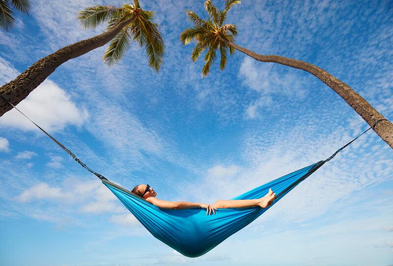 Getting some sleep while on holiday is high on next year's agenda for travellers from the UAE. Getty Images