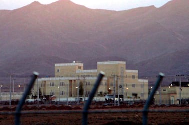 The nuclear enrichment plant at Natanz in central Iran. EPA