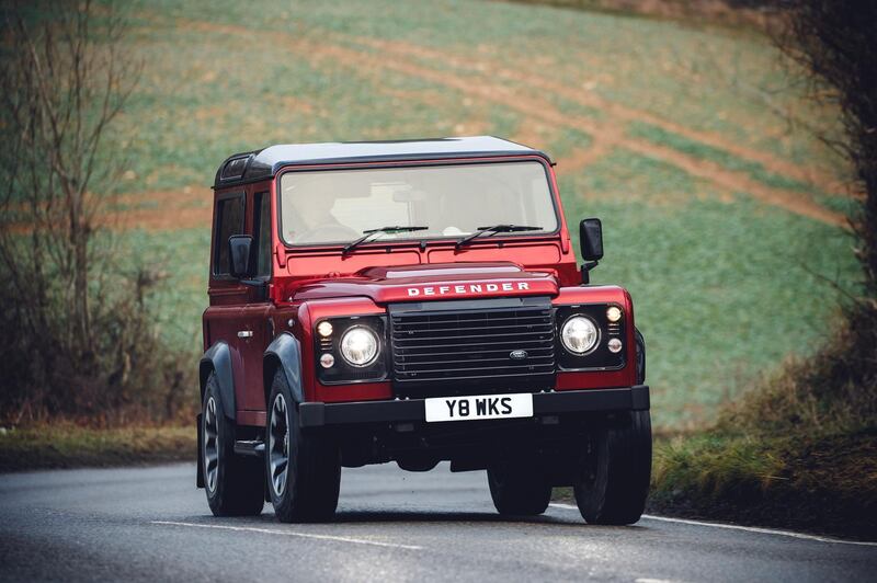 The V8 model will be the fastest and most powerful Defender ever. Jaguar Land Rover