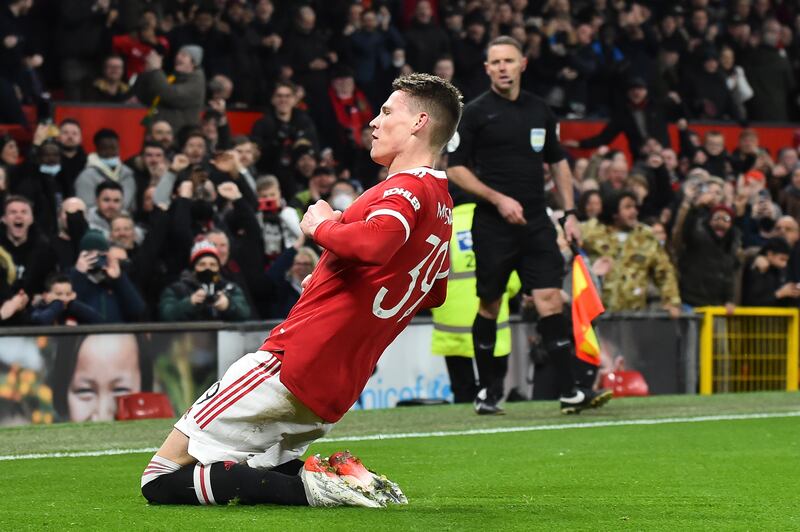 Scott McTominay 7. Fifth-minute shot was United’s first on target, then got between defenders to head his side ahead three minutes later. Busy in the middle and the best player in the first half. Got in front of a 31st minute shot and hit a sweet strike of his own on 44 minutes – he’s definitely shooting more. Man of the match. EPA