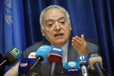 UN Special Envoy for Libya Ghassan Salame has called for a truce for Eid Al Adha. AFP