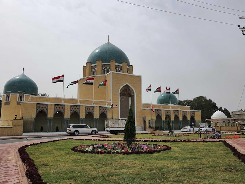 Exterior of the Baghdad Royal cemetery. Haider Husseini/ The National