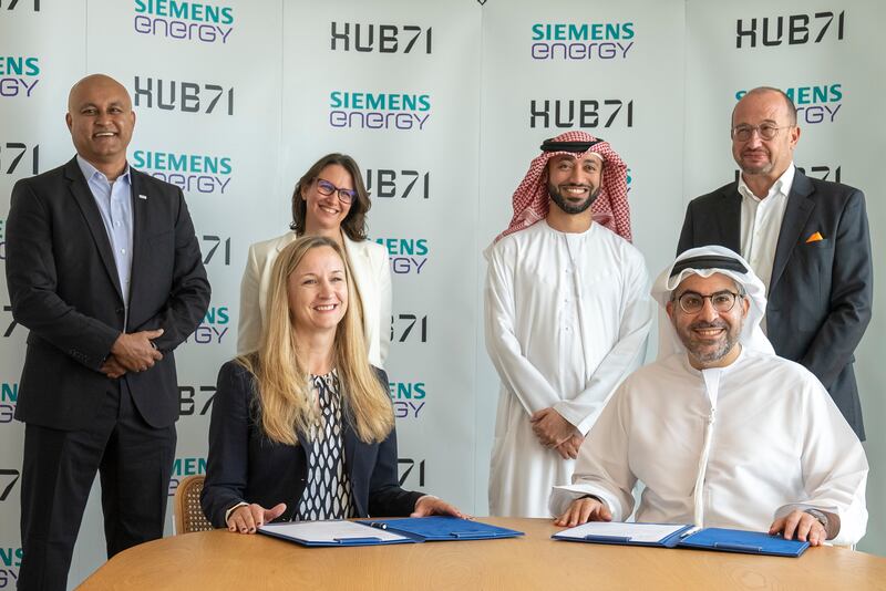 Hub71 and Siemens Energy will promote corporate venturing in driving a sustainable future for the planet. Photo: Hub71
