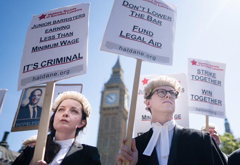 Criminal barristers in England and Wales have voted to begin an open-ended strike from September 5. PA