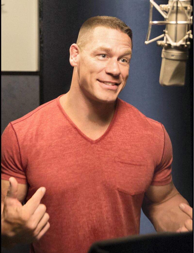 John Cena as the voice of Ferdinand. Photo Credit: Jason Bush/Blue Sky Studios