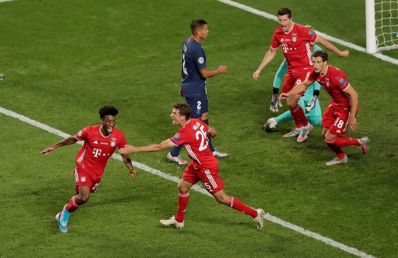 Final, August 23 - Paris Saint-Germain 0 Bayern Munich 1 (Coman 59'): An 11th appearance in the final and a historic 11th win in a row in the season's Champions League to seal their sixth European Cup. Kingsley Coman, who started his career at PSG, settled a tense affair with a 59th-minute header. It wasn't the expected goal fest but that won't bother champions Bayern one bit. Reuters
