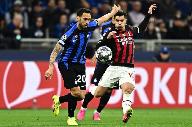 Hakan Calhanoglu 7 – Contributed more in a defensive capacity in the first half, helping to shield his backline as Milan pushed for the opening goal. However, his free-kick prowess was also on full display again, as Edin Dzeko almost netted from one of his deliveries just before half-time. AFP