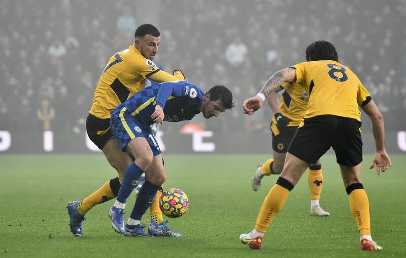 Romain Saiss 8 - Often the man to disrupt Chelsea attacks, with the 31-year-old always in the right place to get rid of the danger. Defensively, that was one of his better displays of this season. AP