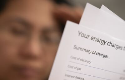 Millions of British households will be given a £200 discount on energy bills to be repaid over the next five years. PA