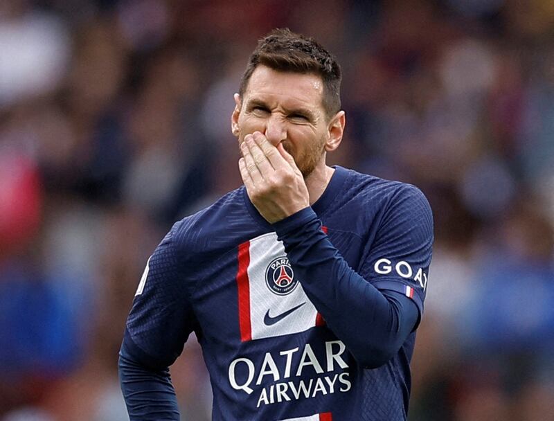 Lionel Messi is expected to leave Paris Sant-Germain at the end of the season when his contract expires. Reuters