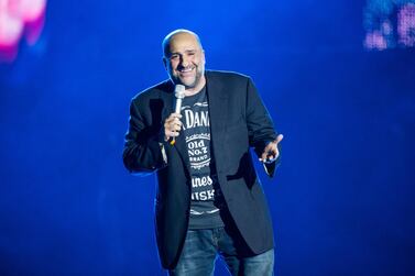 Omid Djalili returns to Dubai this month with new stand-up show 'Good Times'. Getty Images