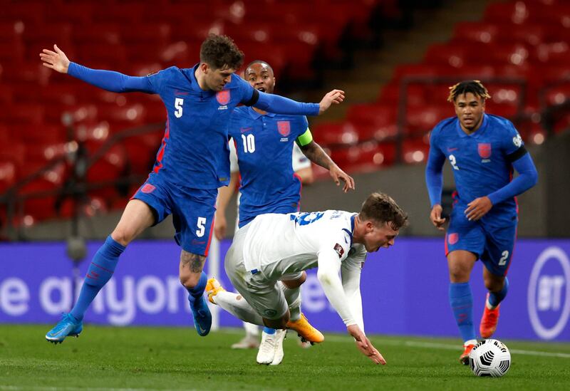 John Stones - 6, Missed a decent early chance and had the odd lapse in concentration, but moved the ball around well and looked comfortable. PA