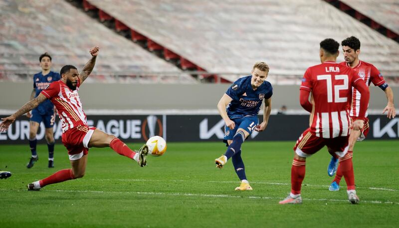Martin Odegaard - 6: The Norwegian was having a sloppy game until he unleashed the opening goal of the game from distance. The power of his effort was too much for Sa in the home goal. Reuters