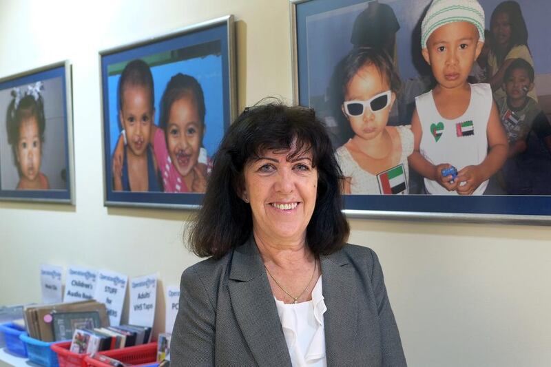 Morag Cromey-Hawke, executive director of Operation Smile UAE, helped start the local branch in 2011. Delores Johnson / The National