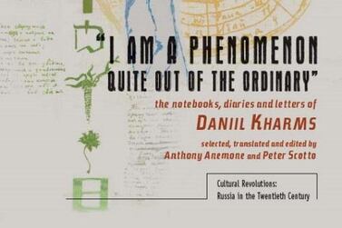 'I Am a Phenomenon Quite Out of the Ordinary: The Notebooks, Diaries and Letters of Daniil Kharms' by Daniil Kharms. Courtesy Academic Studies Press