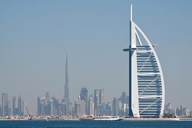 Dubai's GDP grew 2.2% in 2019. AFP
