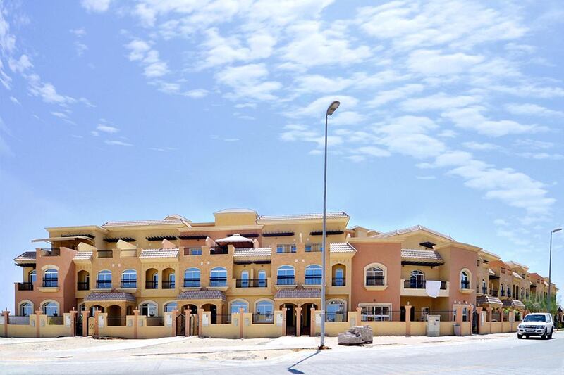 Jumeirah Village apartments: Q1-Q2 2015 down 2%. Q2 2014-Q2 2015 down 3%. Studio - Dh45,000 to Dh55,000. 1BR - Dh55,000 to Dh80,000. 2BR - Dh80,000 to Dh115,000. 3BR - Dh130,000 to Dh145,000. Courtesy Better Homes