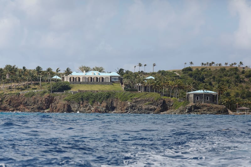 One of Epstein's victims reportedly tried to escape Little St James by diving into the ocean