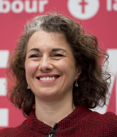 Mandatory Credit: Photo by Isabel Infantes/Shutterstock (8823936b)
Shadow Minister for Women and Equalities Sarah Champion during the Labour Party general election manifesto launch
Labour Party general election campaigning, Bradford, UK