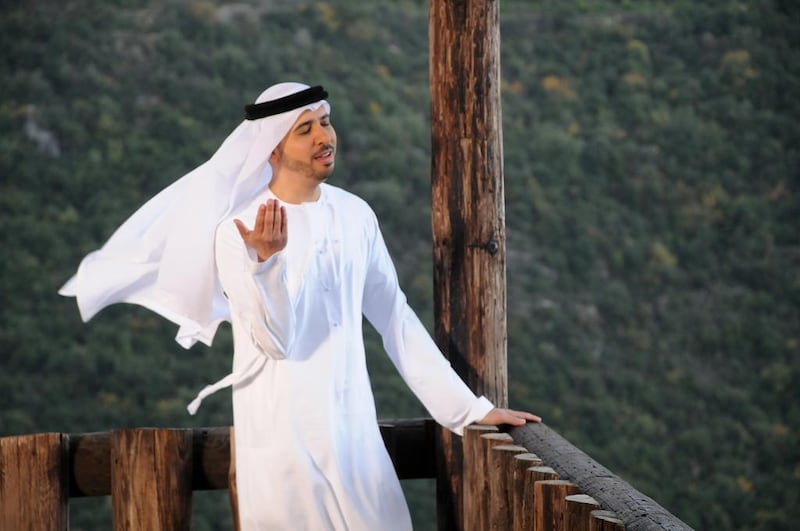 Ahmed Bukhatir, the famous emirati singer, has turned his hand to writing fantasy fiction. Courtesy Ahmed Bukhatir  