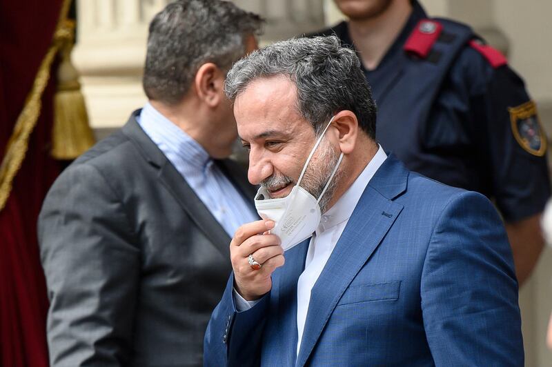 Abbas Araghchi after negotiations come to nothing. EPA