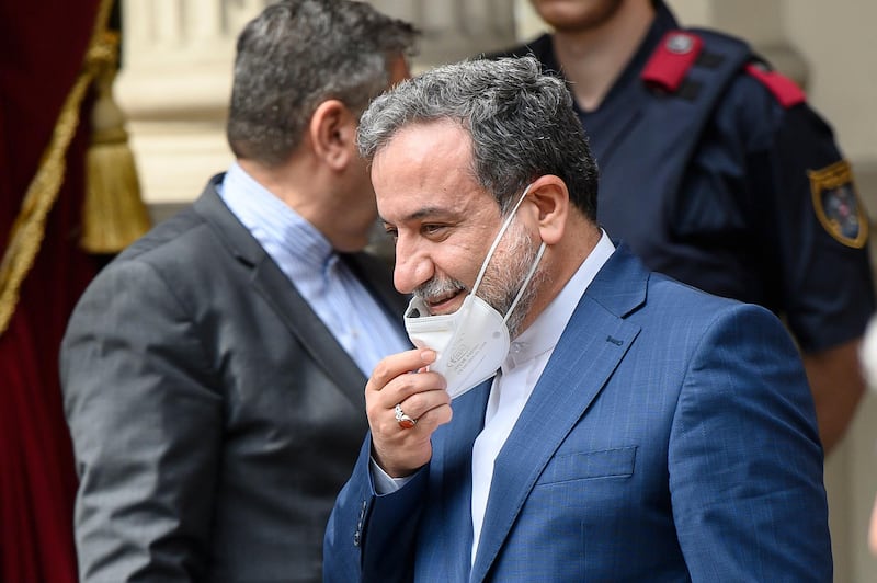 Abbas Araghchi after negotiations come to nothing. EPA