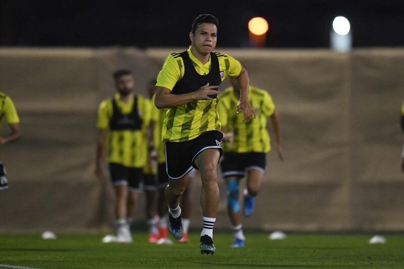 Al-Abyad begins his training sessions at Al Wasl Stadium