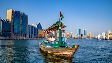 Take a traditional abra ride to Deira. Photo: Dubai Tourism