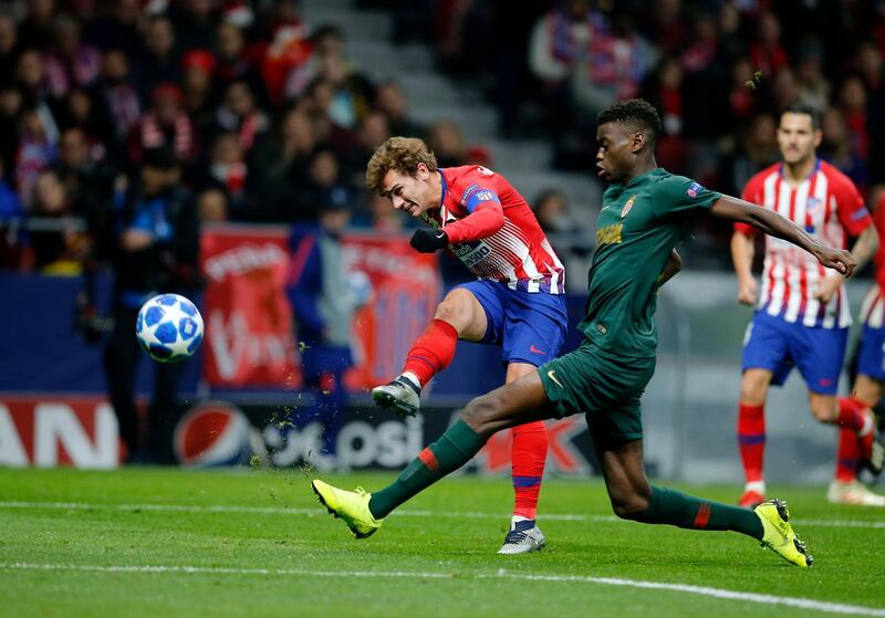 3 - Antoine Griezmann, Atletico Madrid. AP Photo