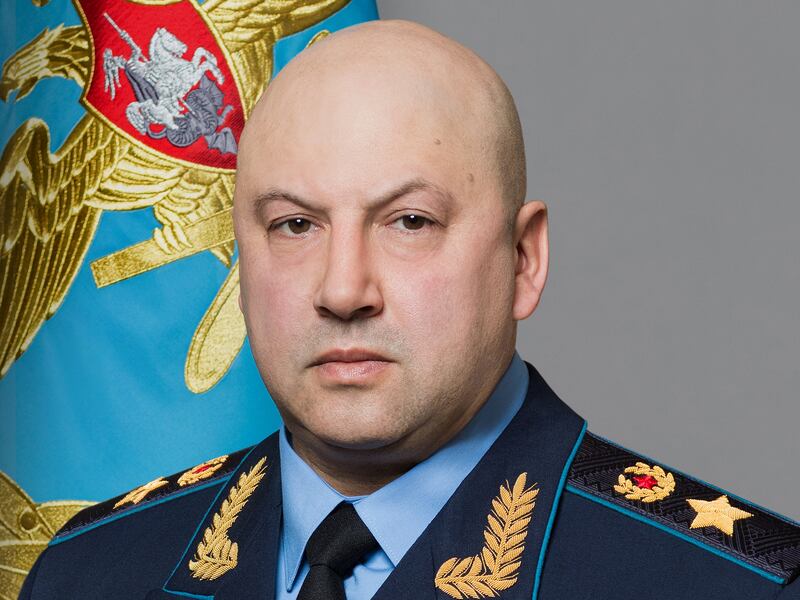 Gen Sergei Surovikin is leading Russia's military successes in the east of Ukraine, western intelligence says. Photo: Ministry of Defence of the Russian Federation