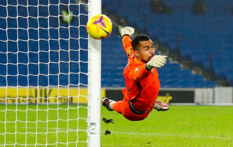 BRIGHTON RATINGS: Robert Sanchez 7 – Sanchez was sparked into action after the break and saved well twice from Vinicius. The Spaniard probably expected a busier evening. AFP