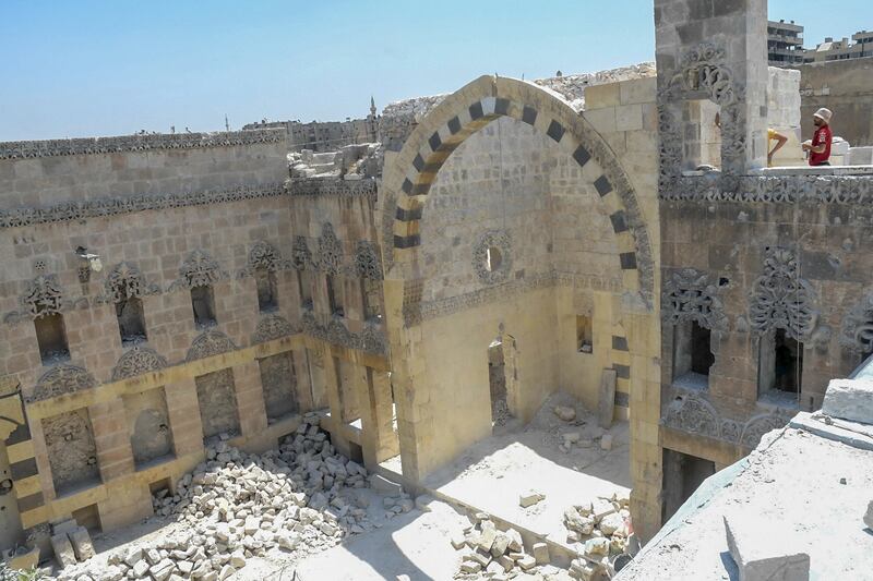 Once rebuilt, it will become a museum honouring the memory of Aleppo city.
