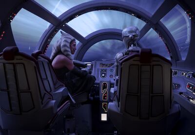 Star Wars: Ahsoka starts off on a rollicking pace. Photo: Lucasfilm Ltd