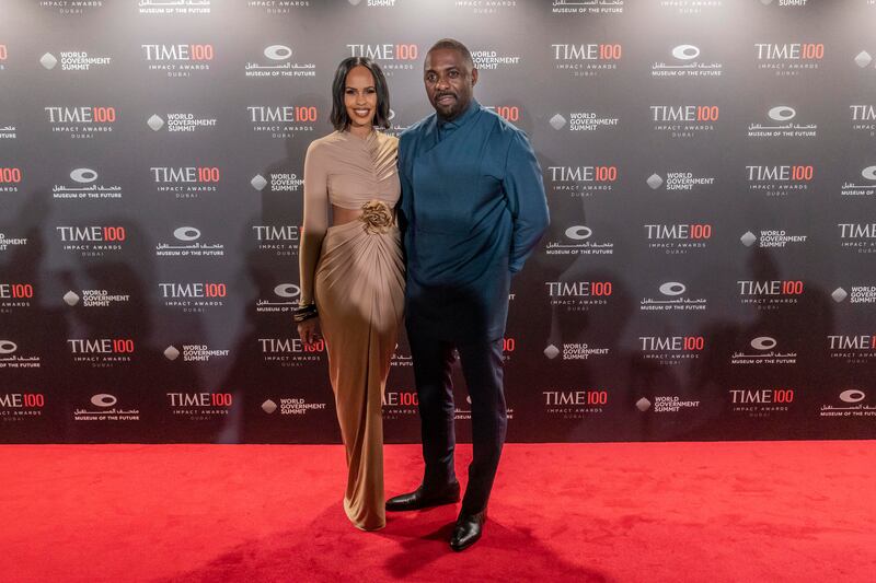 The Impact Awards was held at Dubai's Museum of the Future and honoured four recipients including Idris and Sabrina Elba. All photos: Antonie Robertson / The National