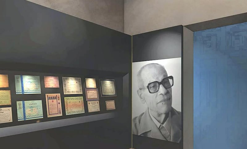 The museum features a number of Mahfouz's most prized possessions. Courtesy of Arab Republic of Egypt Ministry of Culture