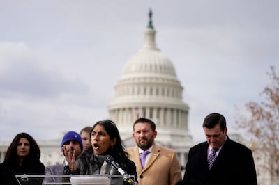 Advocates for the Afghan Adjustment Act urge Congress in 2022 to pass the measure. AP