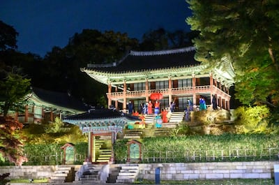 Moonlight Tours at Changdeokgung Palace in Seoul are back on the agenda for foreign tourists. Photo: Visit Korea