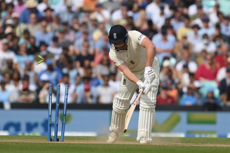 Jonny Bairstow – 5. (37, 0) Again fell short of the sort of a notable knock that would give his Test comeback substance. Getty