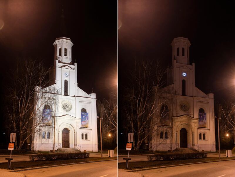 The reformed church of Nyiregyhaza, Hungary. EPA