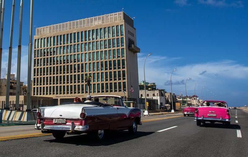 Cars in Havana. The illness is named after the Cuban capital where the first case was detected. AP