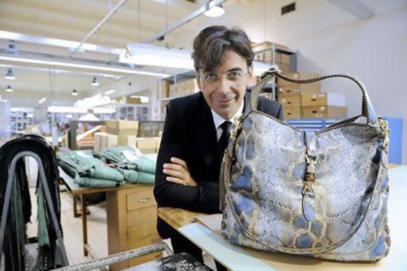 Patrizio di Marco, the chief executive of Gucci, puts his success down to a lot of hard work but admits luck has also played its part. Giuseppe Aresu / Bloomberg News