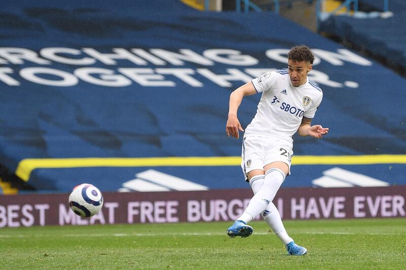 Rodrigo - (On for Bamford 79') N/A: He was not given much time to impress. All he needed was one touch, as he settled the game with a crisp finish for Leeds’ third. EPA
Kalvin Phillips - (On for Klich 90') N/A: Could afford a broad grin as he entered the fray, given that time was nearly up and his side were already home and hosed. EPA